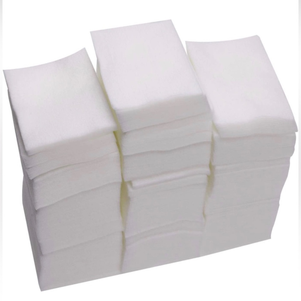 Vacuum Sealed Nail/Lash Extensions Wipes Remover, Lint Free Cotton Pad 900pcs